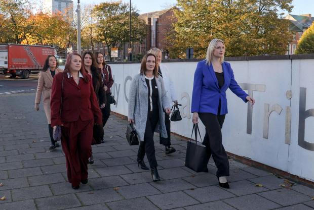 Seven nurses from Darlington Memorial Hospital have launched a landmark employment tribunal, alleging sexual discrimination and harassment after being required to share a changing room with a transgender colleague.