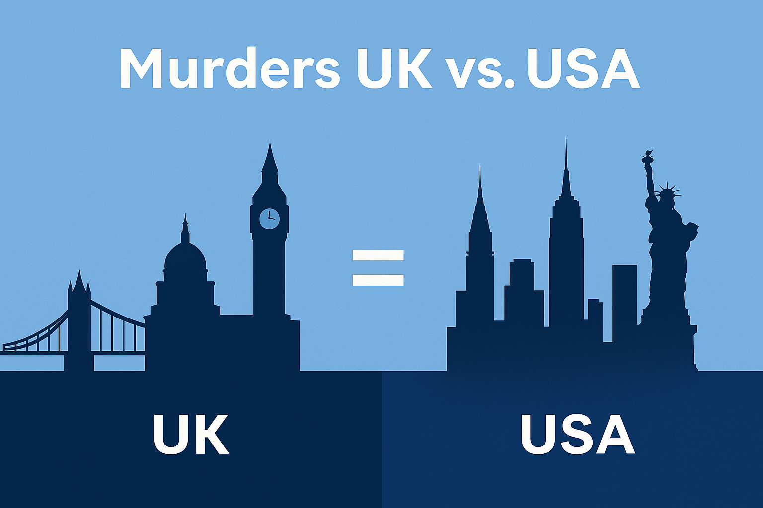 Murder by Weapon Type: UK vs USA