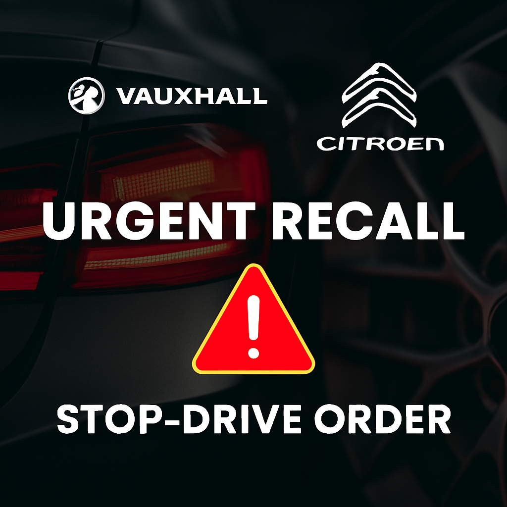 Vauxhall and Citroën Issue Urgent Recall: Thousands of UK Motorists Face “Stop-Drive” Orders