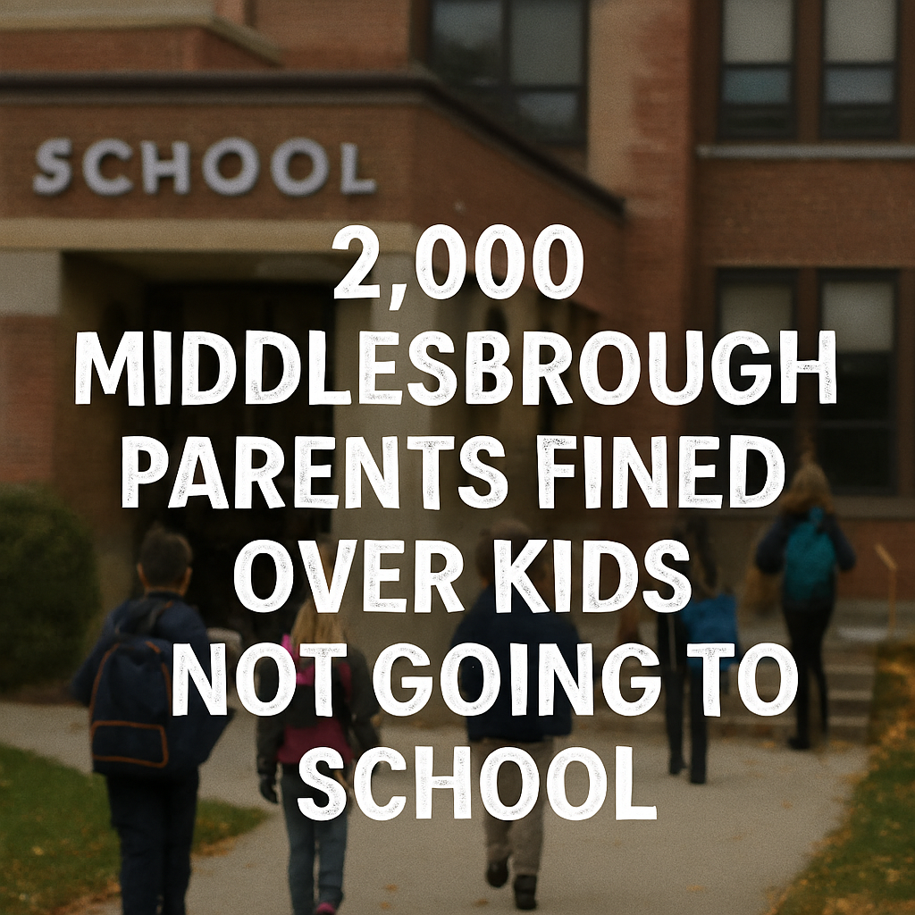 2,000 Middlesbrough Parents Fined Over School Absences: FOI Data Reveals Alarming Truancy Trends